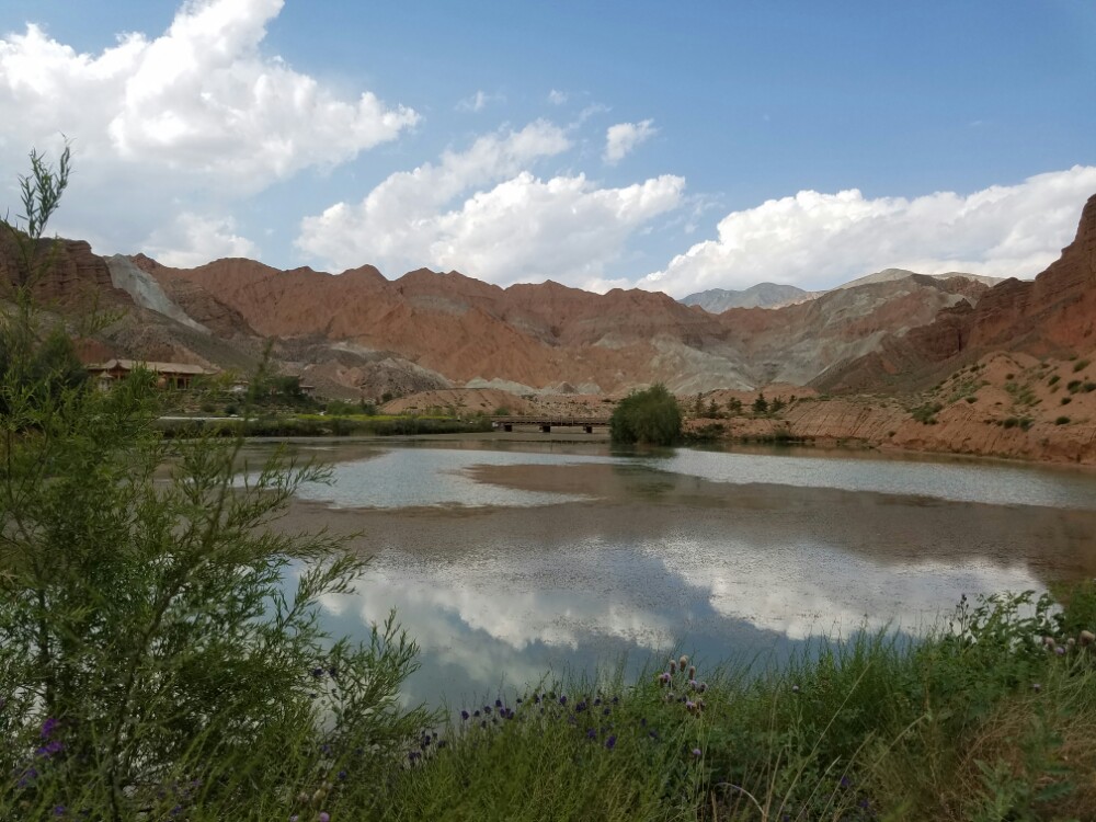 贵德国家地质公园阿什贡七彩峰丛景区旅游景点攻略图