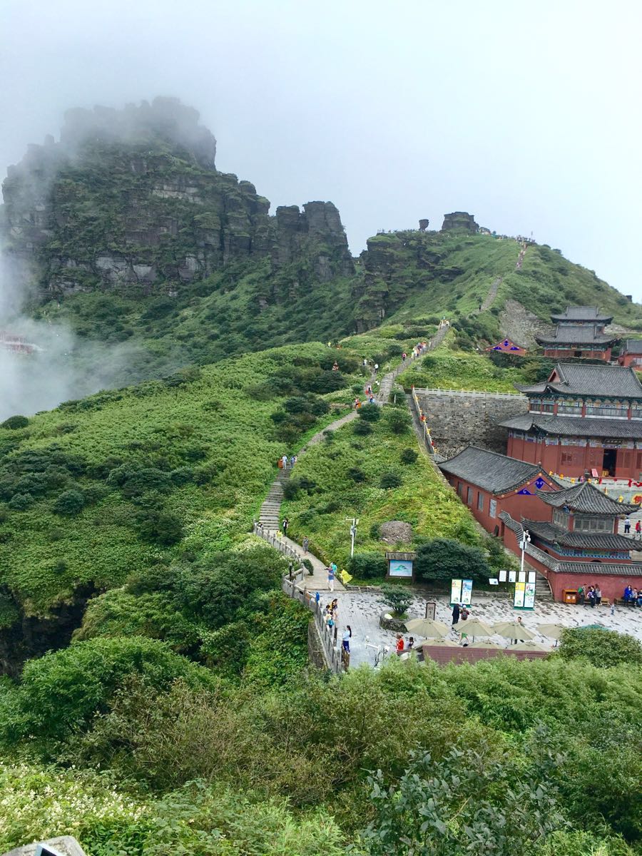 梵净山旅游景点攻略图