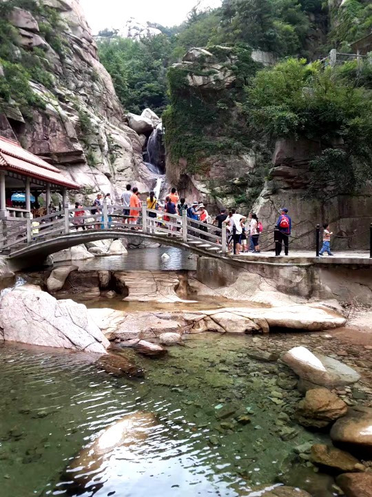 秋游崂山北九水景区