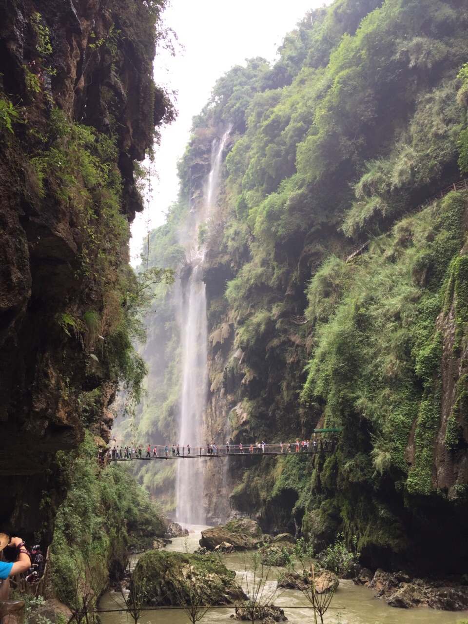 马岭河峡谷旅游景点攻略图