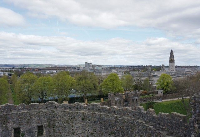 加的夫城堡cardiff castle