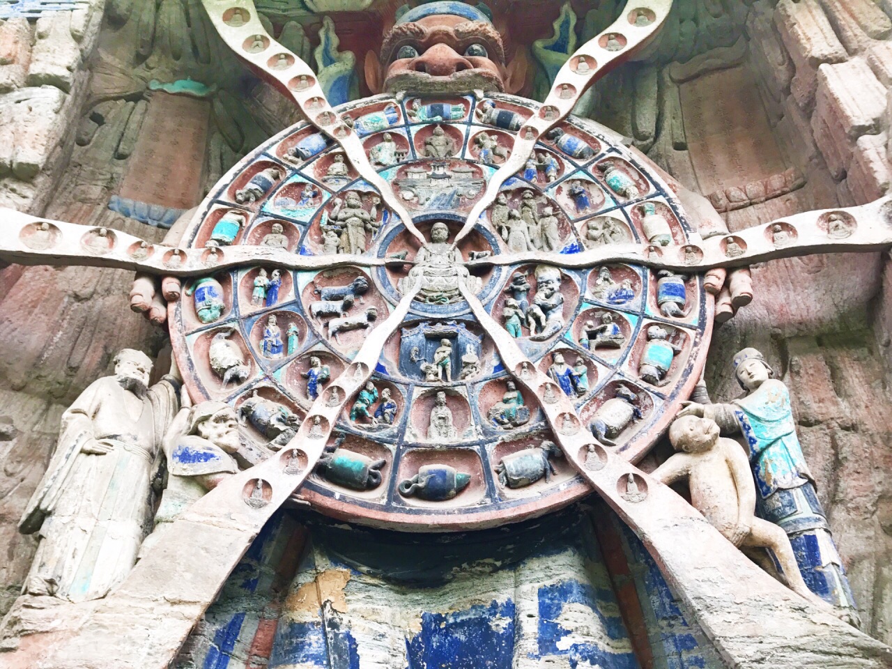大足石刻旅游景点攻略图