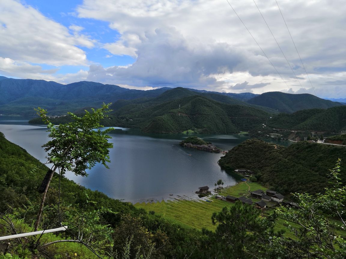 泸沽湖观景台