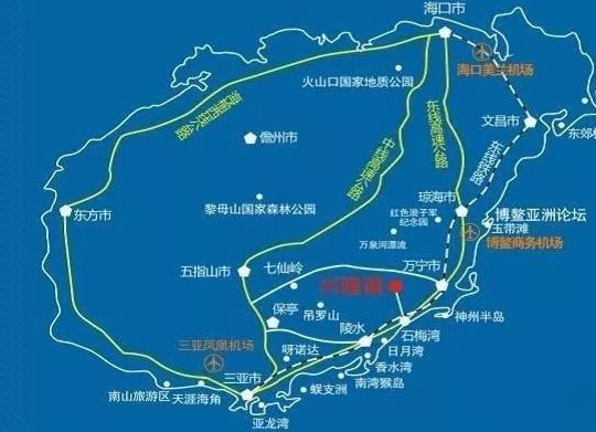 海南环岛旅游公路2019年开建!海南交通大爆发!全线1/5路段都可看海!