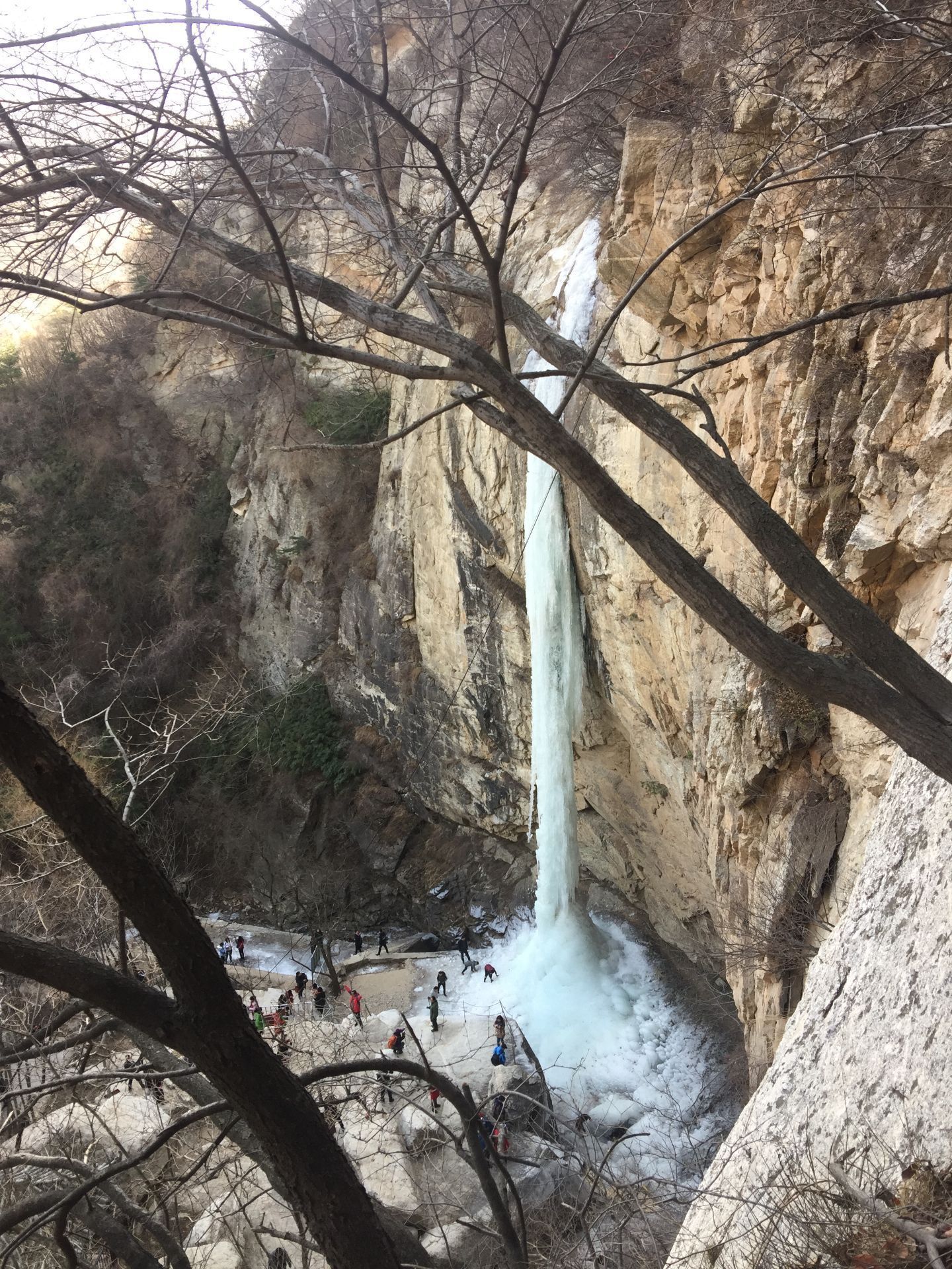 蓝田流峪飞峡