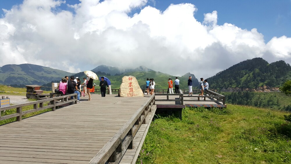 神农架旅游景点攻略图