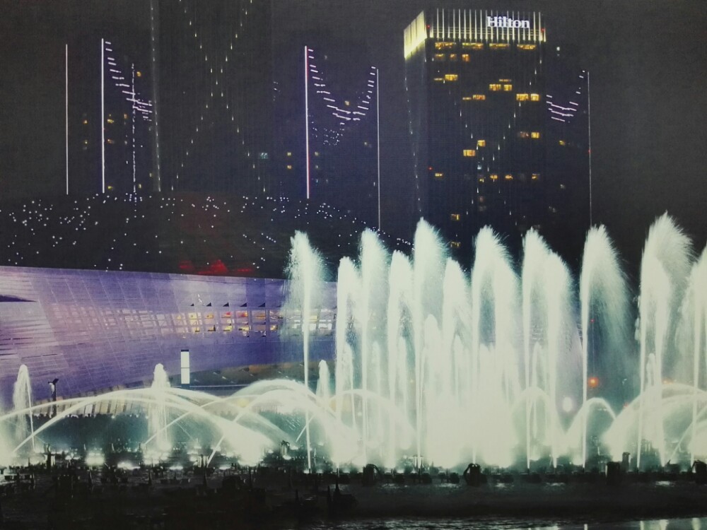 东港音乐喷泉广场