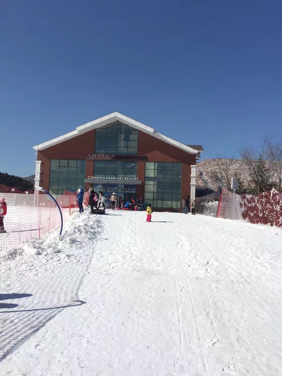 藏马山滑雪场旅游景点攻略图