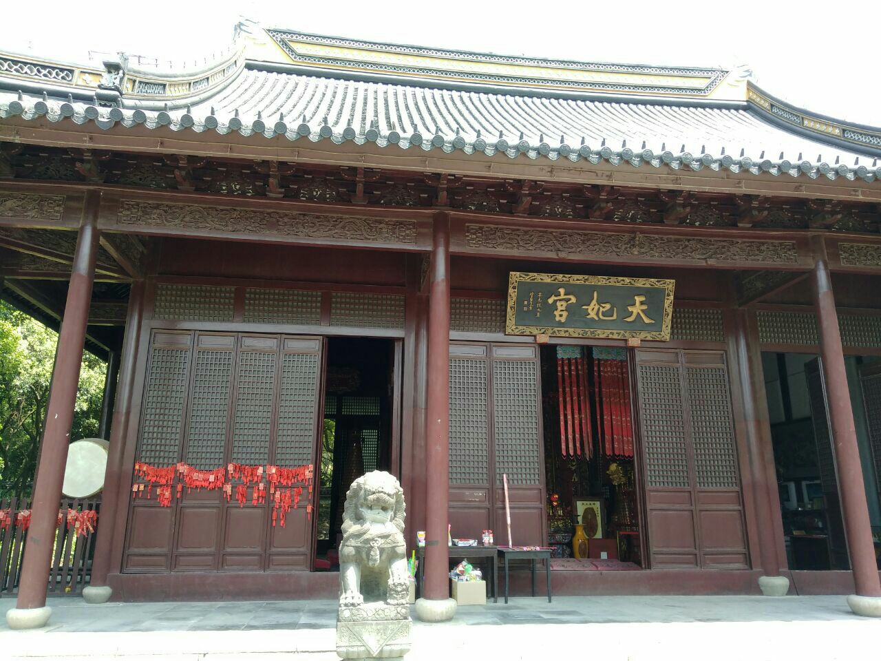 松江方塔园内的天妃宫是上海市内唯一一处妈祖庙!