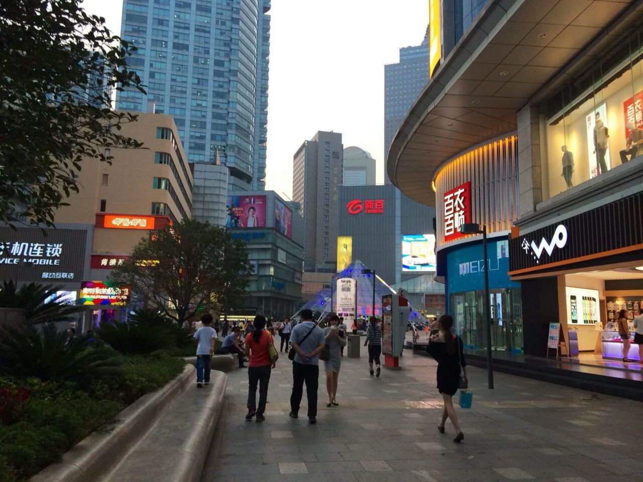 南京新街口攻略,南京新街口门票/游玩攻略/地址/图片