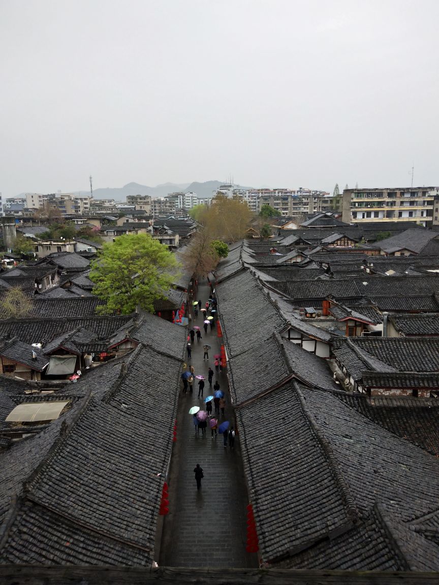 阆中古城旅游景点攻略图