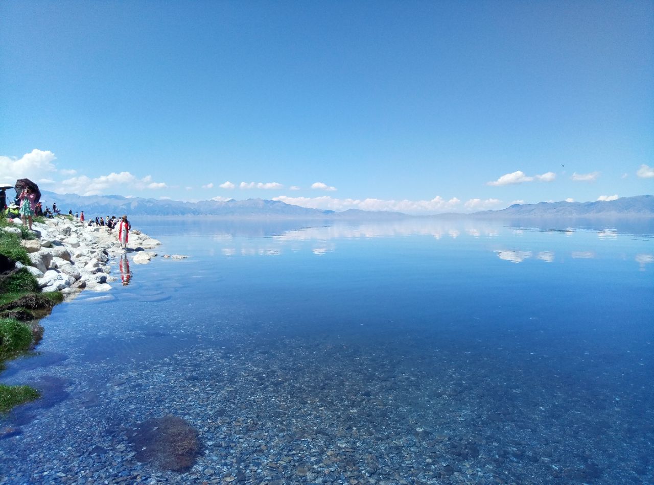 赛里木湖旅游景点攻略图