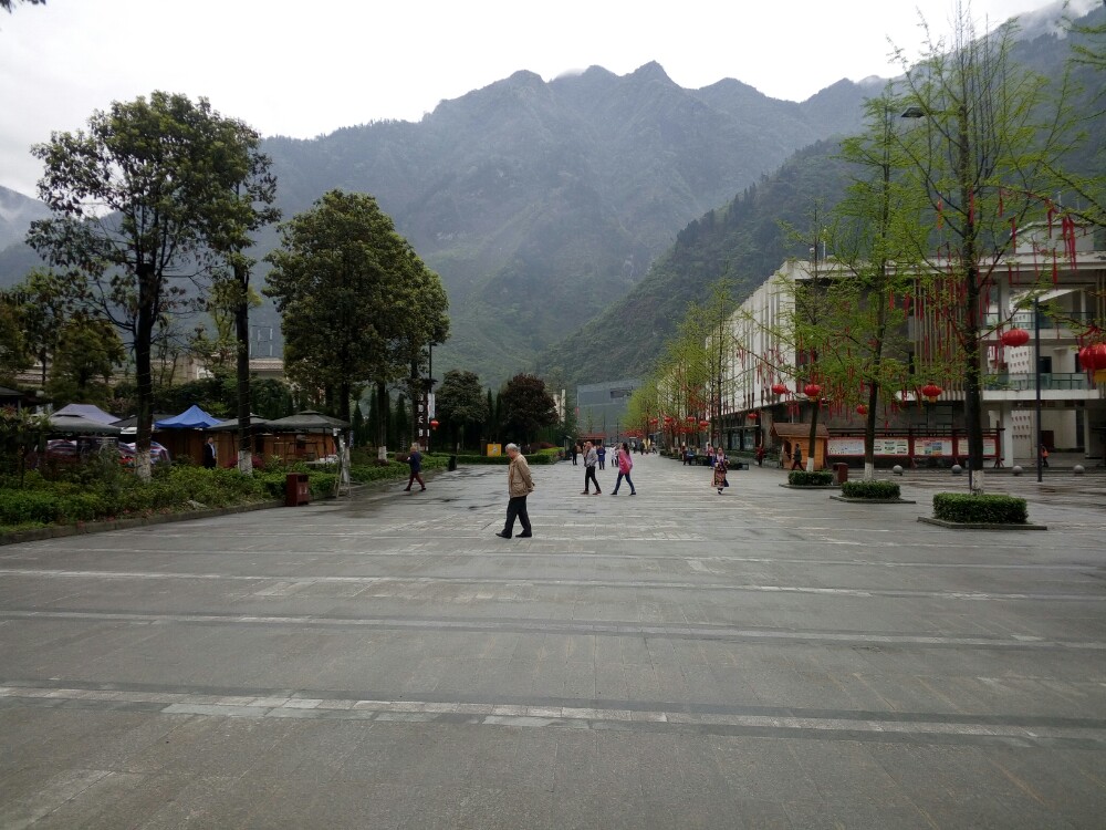 映秀地震遗址旅游景点攻略图