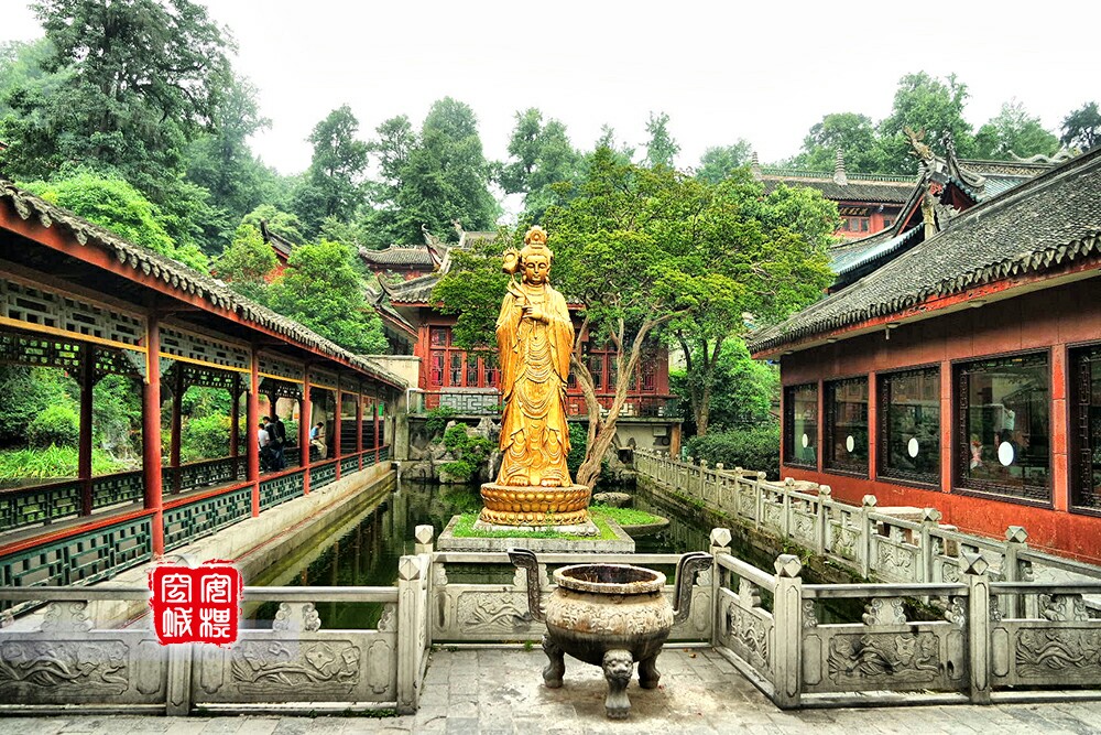 【携程攻略】贵阳弘福寺景点,黔灵山公园中的一个古刹