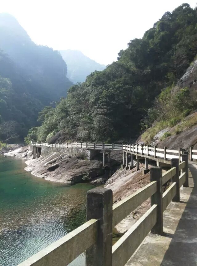 【携程攻略】闽侯十八重溪景点,去时,因台风影响,景区还末修复完成