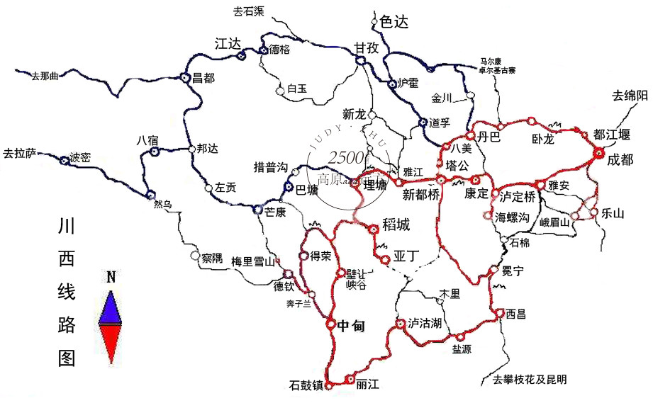 8天跨越2500公里的远方,寻找心中的高原之冬季川西游