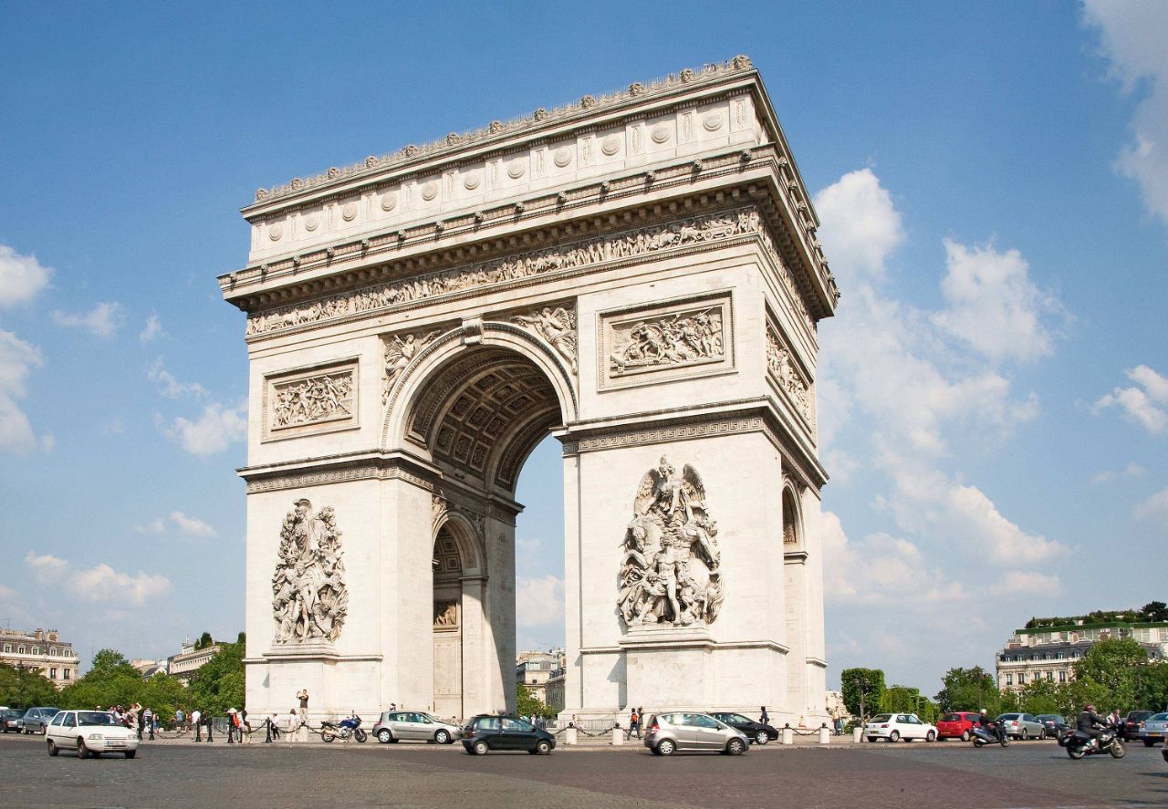 巴黎凯旋门结构_法国巴黎凯旋门浮雕_微信公众号文章