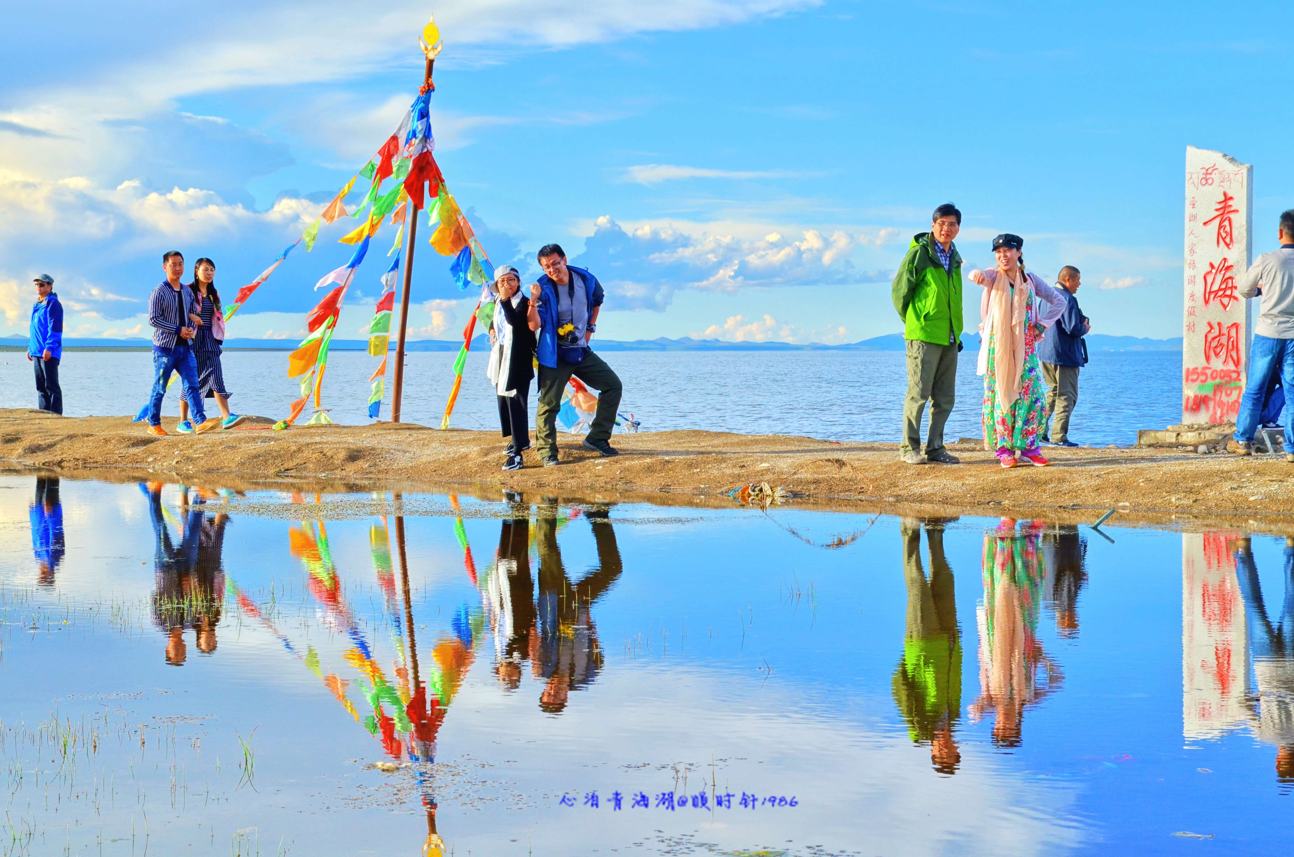 黑马河在西宁以西约220公里的青海湖西岸,是环青海湖公路骑行的起点.