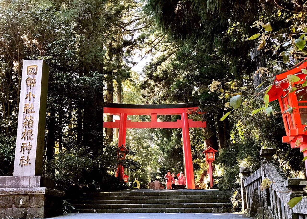 箱根神社旅游景点攻略图