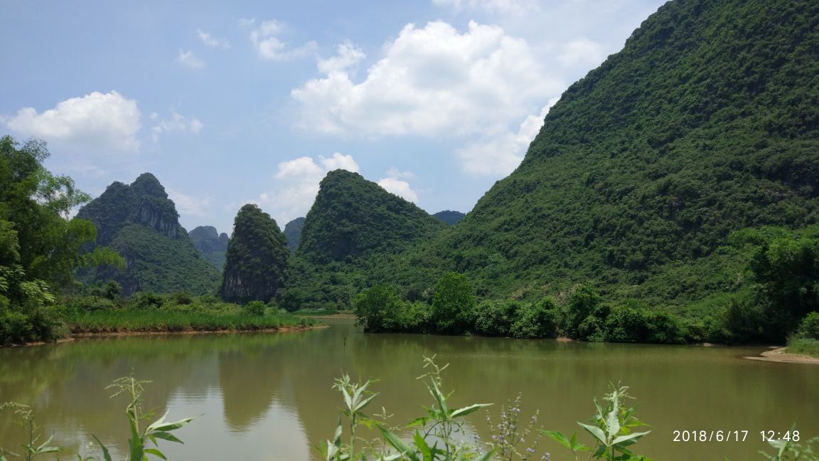 钟山十里画廊旅游景点攻略图