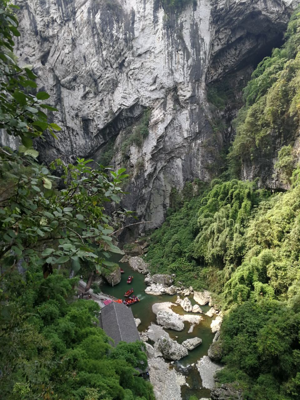 濯水景区蒲花暗河