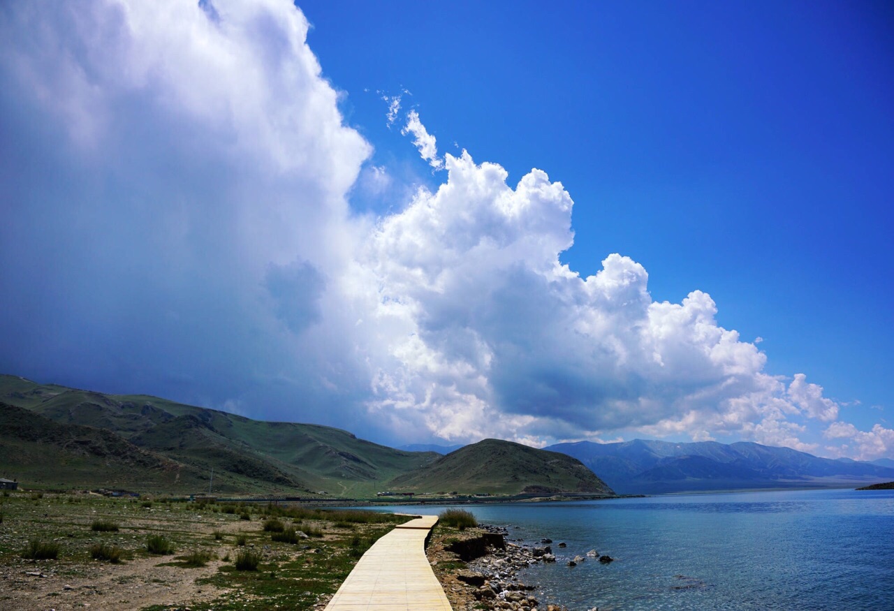 赛里木湖旅游景点攻略图