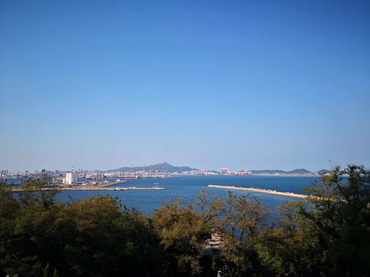 烟台山景区