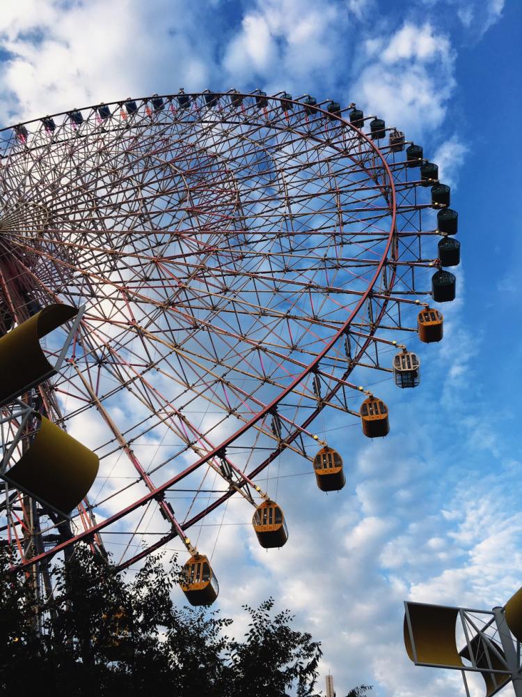 天保山大摩天轮旅游景点攻略图