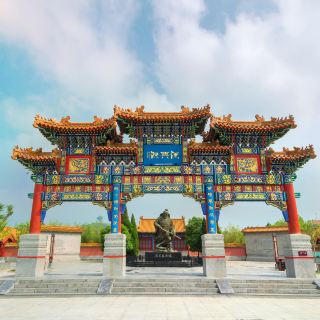 芒砀山旅游区刘邦斩蛇处