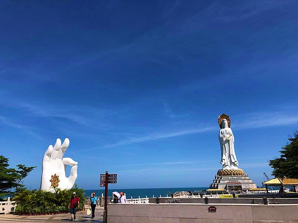 南山海上观音