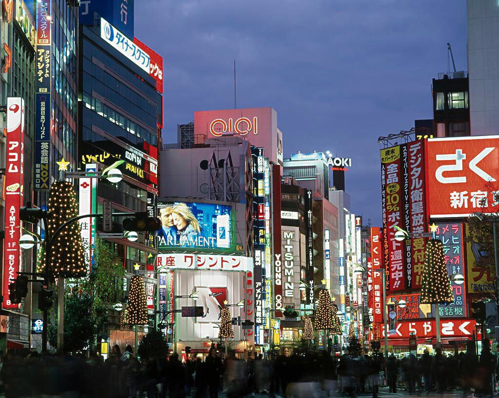 新宿旅游景点攻略图