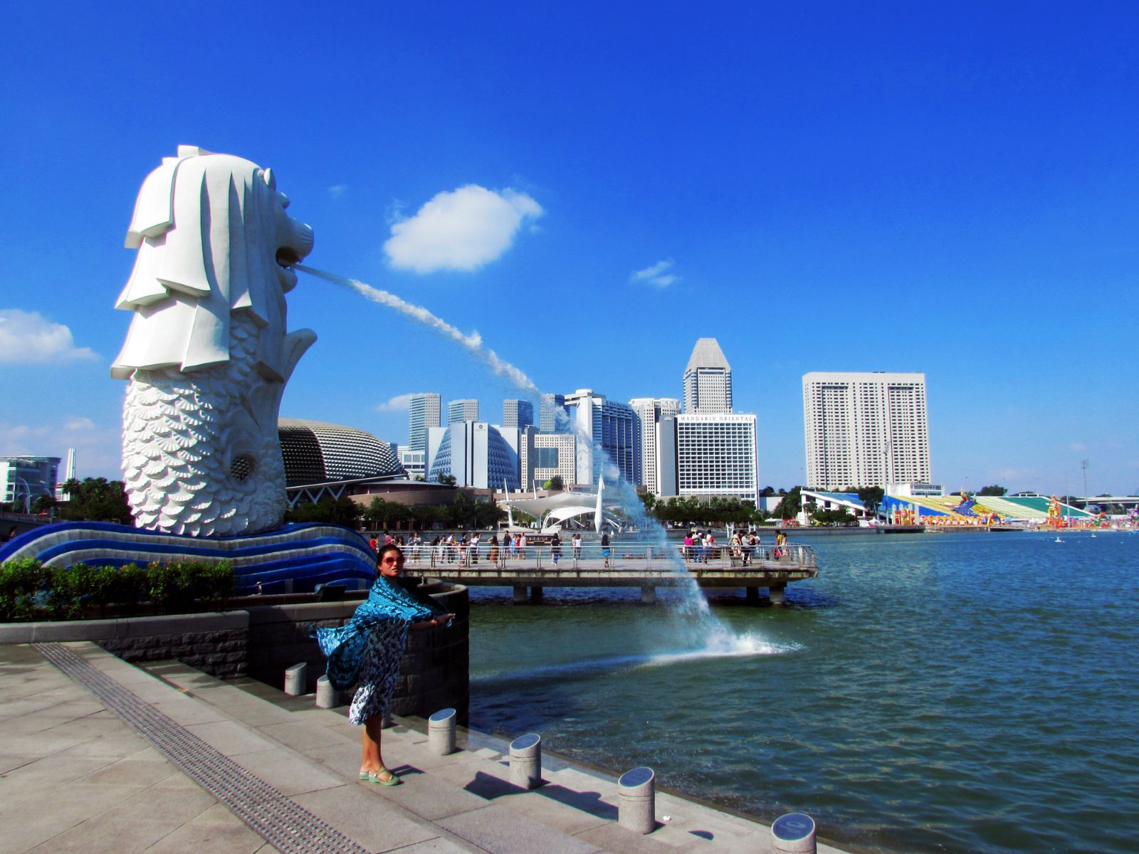 鱼尾狮公园