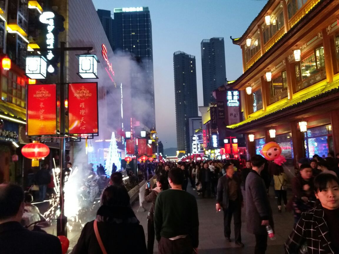 步行街 街道 街景 商业街 12_864