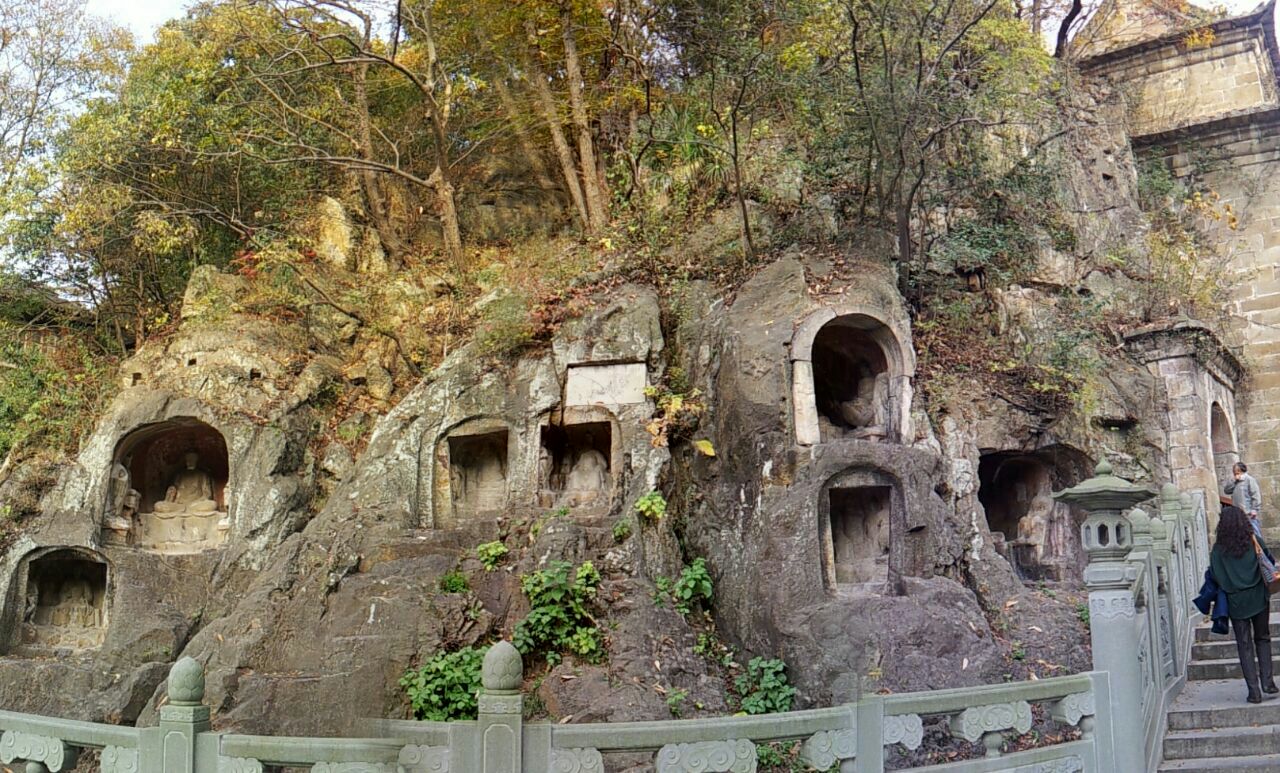 千佛岩旅游景点攻略图