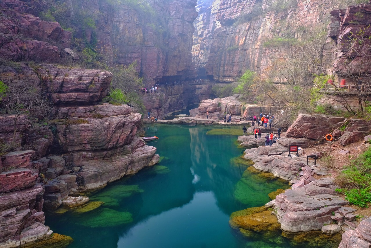 红石峡旅游景点攻略图