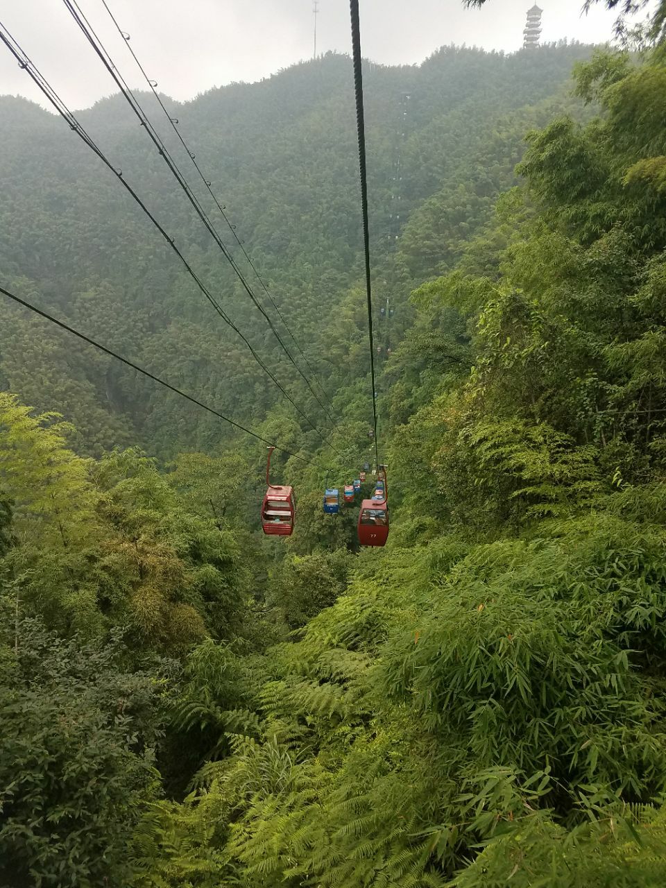 2022蜀南竹海景区观光索道游玩攻略,去的时候刚好是涨价的前一天.
