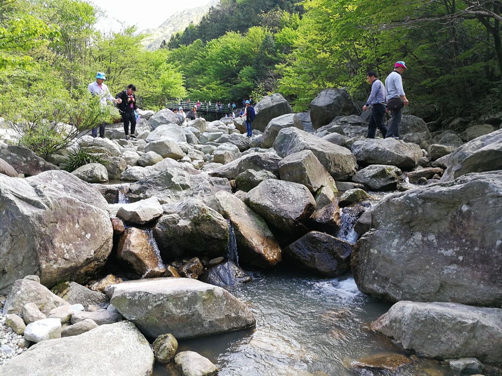 春季自驾游第55天(4月22日),离开合肥市行驶260公里到六安市金寨县