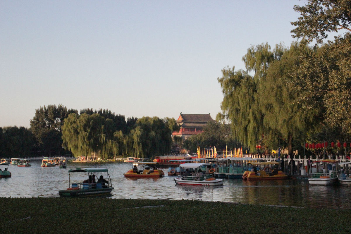 什刹海游船