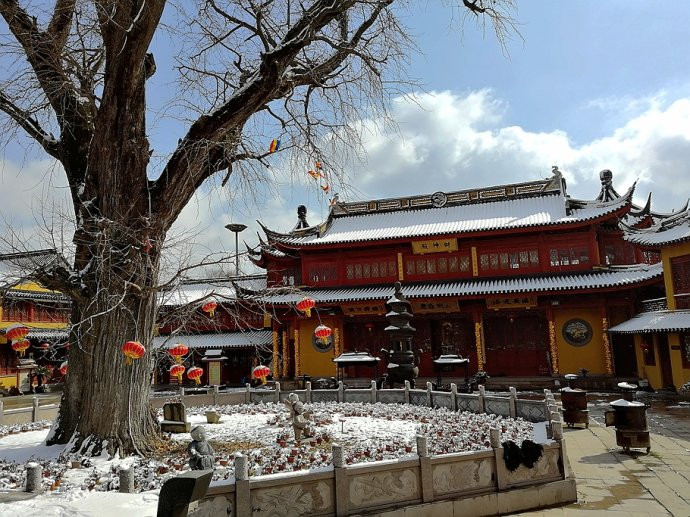 报国寺·踏雪而来 - 朱家角游记攻略【携程攻略】