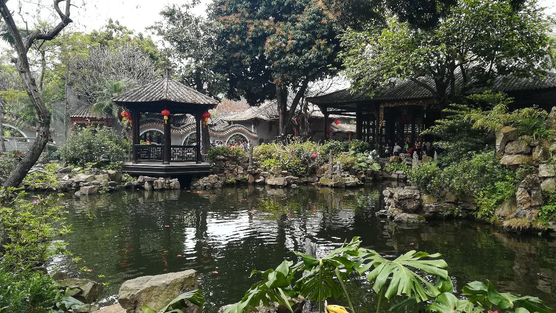 清晖园旅游景点攻略图