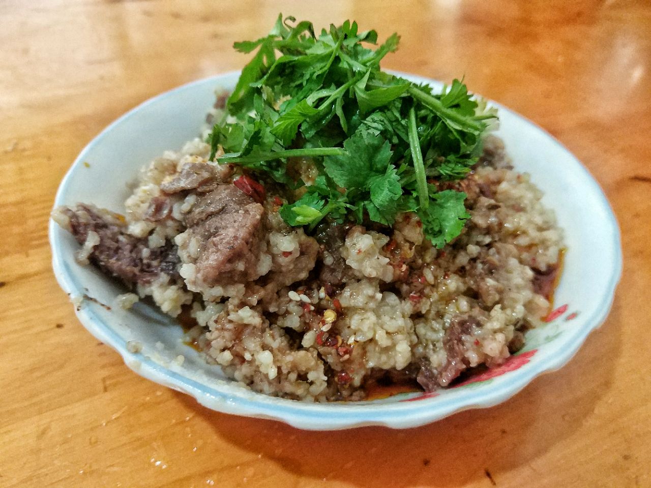 大伞蒸牛肉