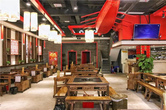 古色古香的装修风格,忍不住想要拍照po圈.