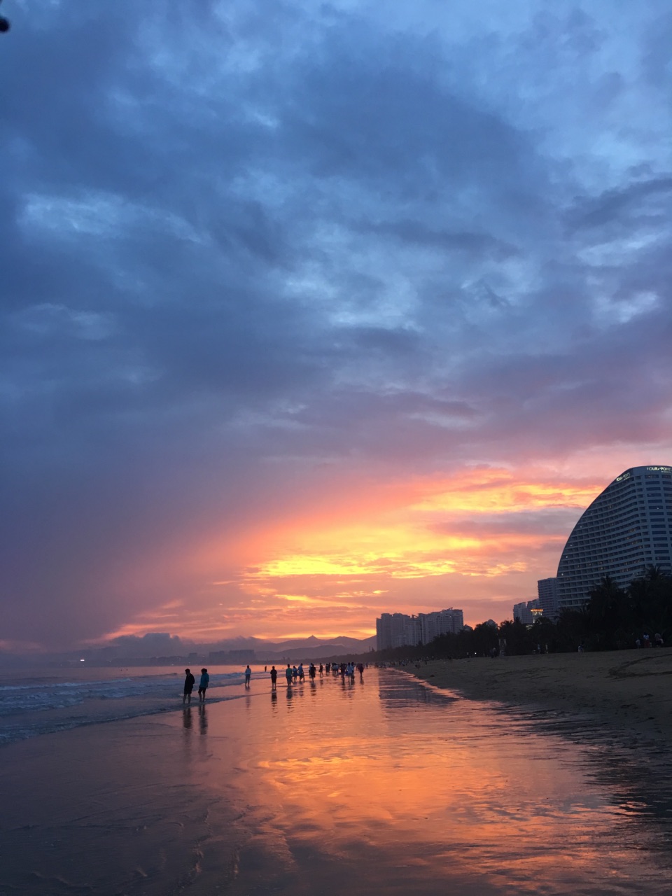 三亚湾旅游景点攻略图