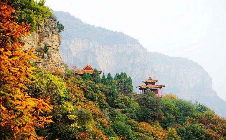 五岳寨风景区旅游景点攻略图