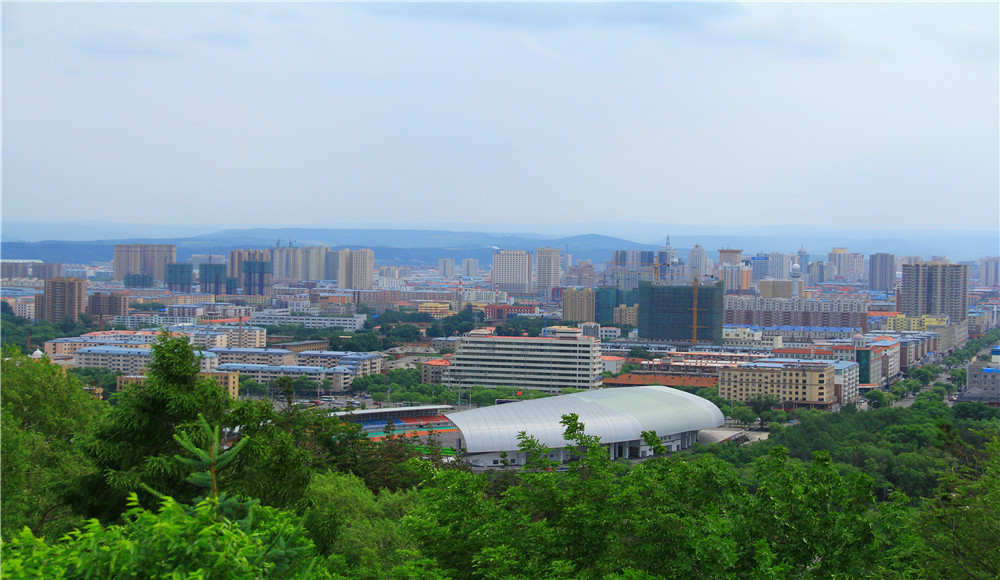 那一年,飘走东北,黑龙江休闲之旅;牡丹江市风采,北山公园,人民公园,八