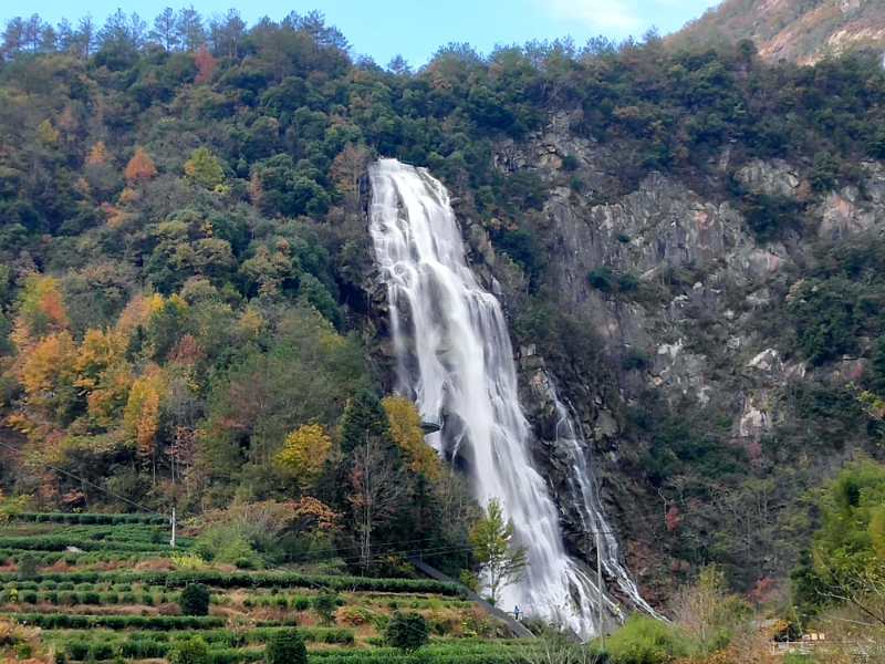 大别山彩虹瀑布