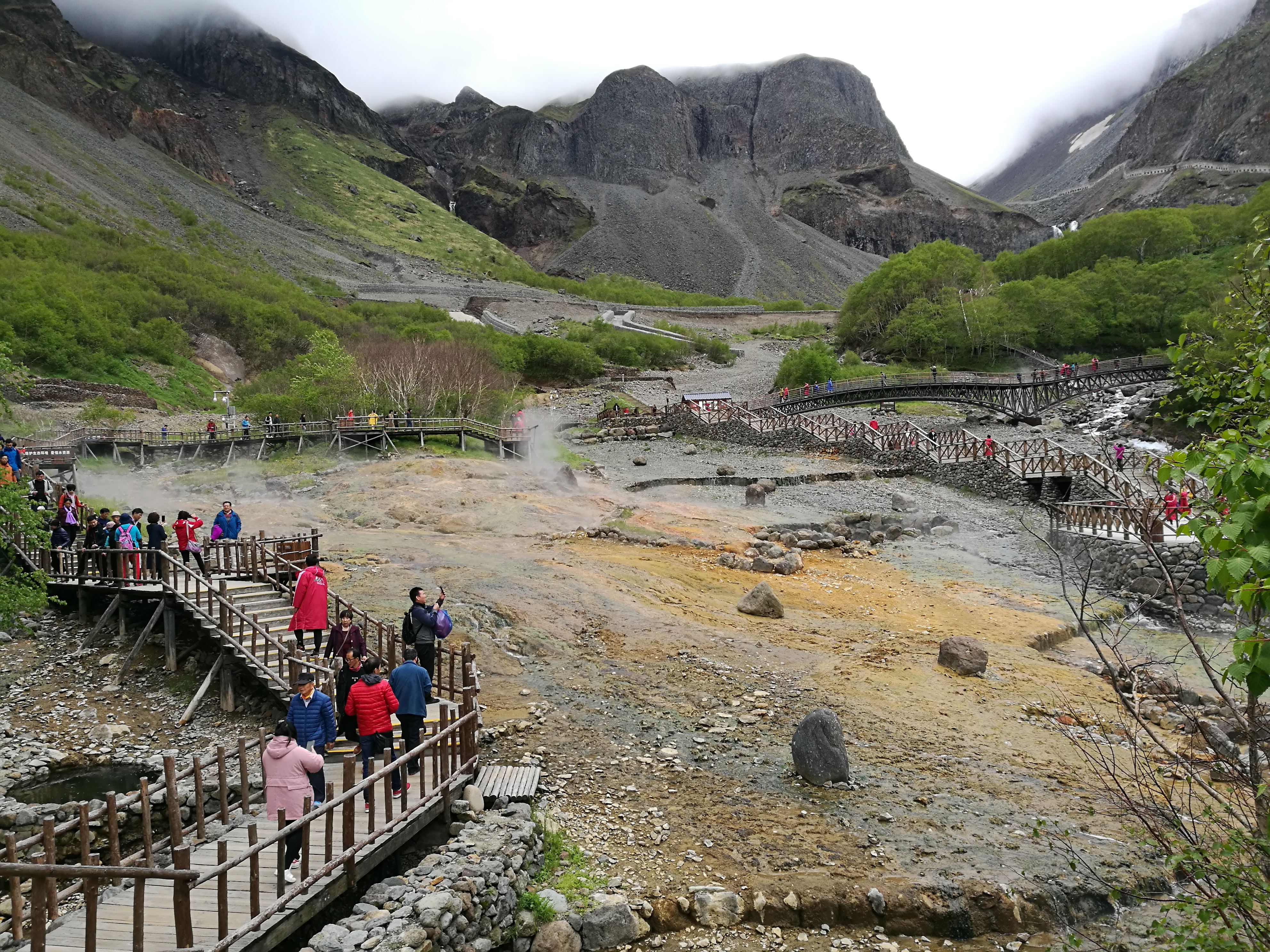 长白山北坡景区