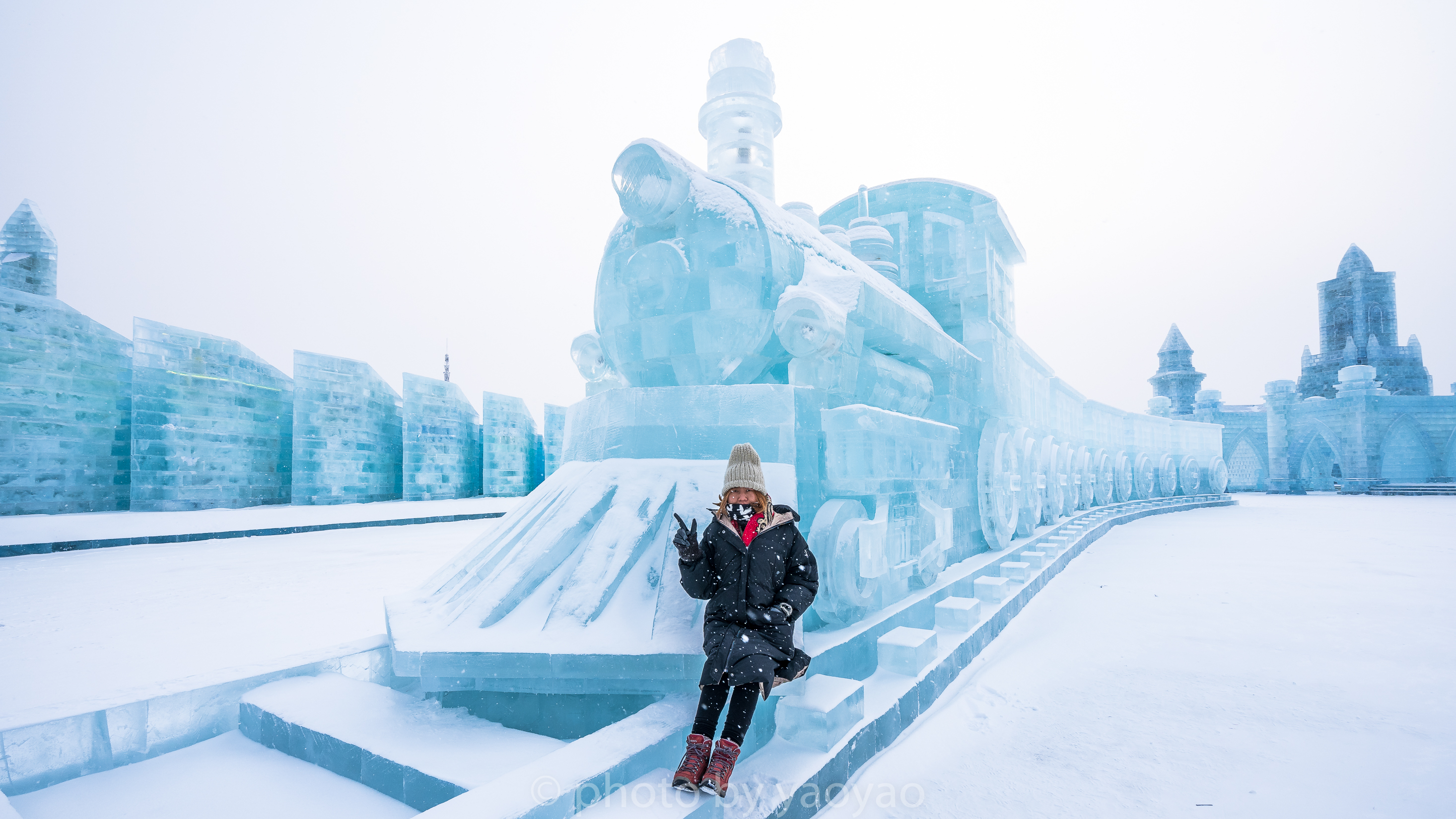 遇见哈香,三天两夜的冰雪之旅