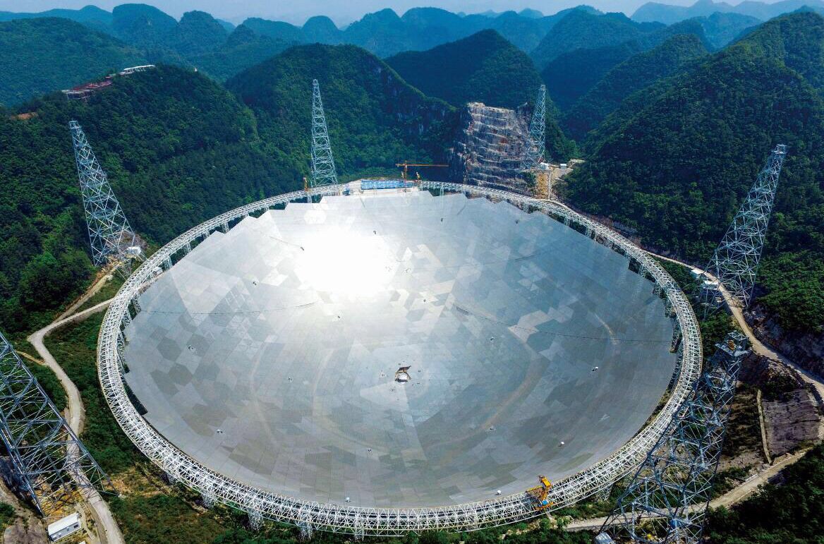 中国天眼科普基地tianyan telescope