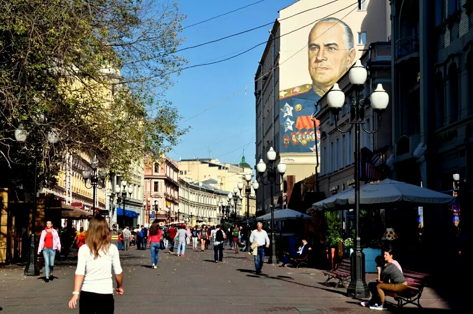 阿尔巴特街arbat street